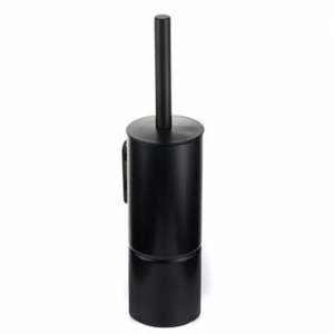 ALLURE BLACK TOILET BRUSH SET